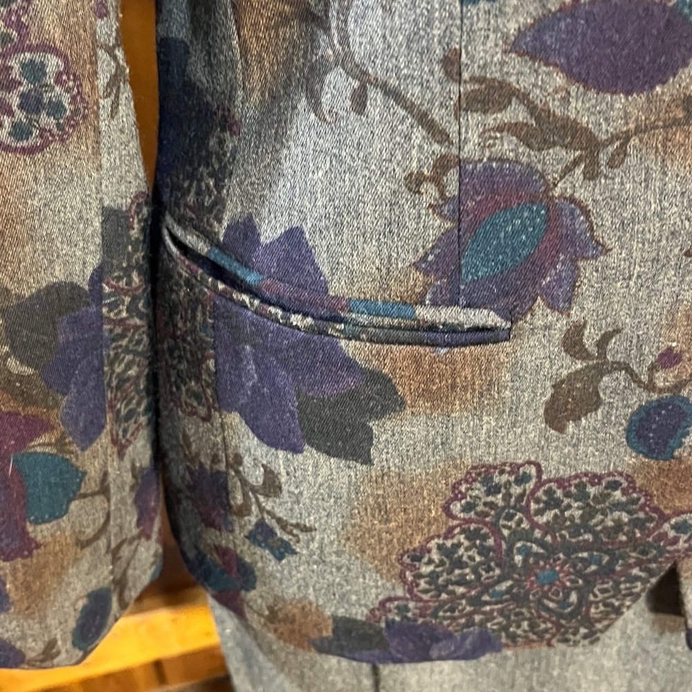 Vintage Sassco pencil skirt and blazer suit size 4 - Picture 3 of 7